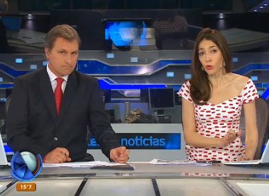Telefe Noticias a las 20 - Bloque 2 - Lunes 7 de Septiembre de 2015