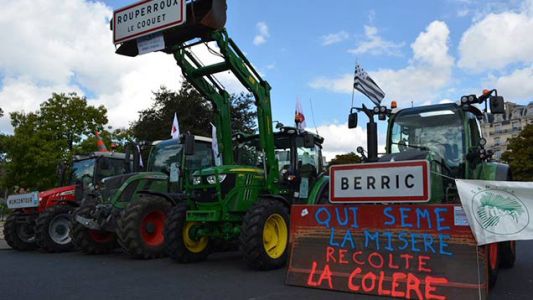 Un tractorazo en París