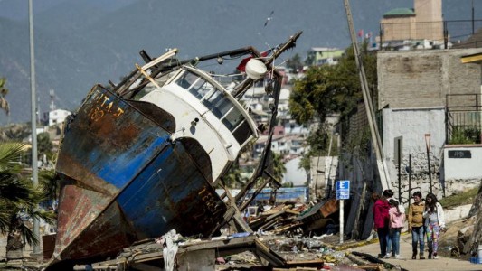 Una nueva réplica del terremoto volvió a sacudir el centro-norte de Chile
