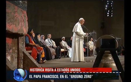 Telefe Noticias junto al Papa en New York: una visita histórica