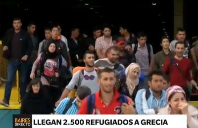 2.500 nuevos refugiados sirios en Grecia