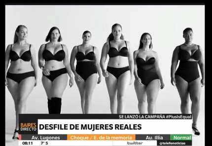 Desfile de mujeres reales