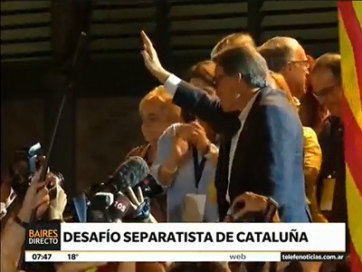 Desafío separatista en España