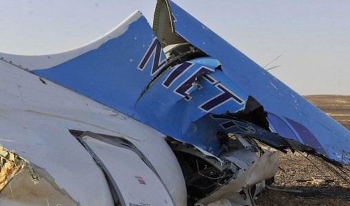 Video: así quedó el avión caído en Rusia