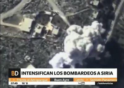 Continúan los bombardeos franceses en Siria