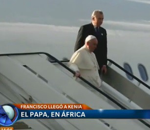 El Papa, en África