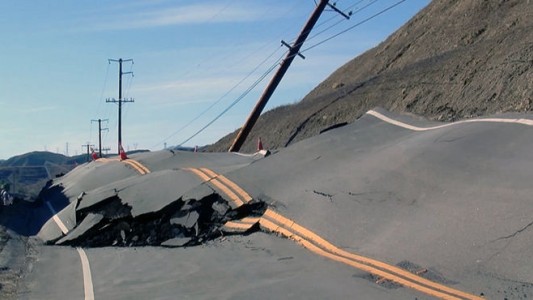 Misterio: una ruta se elevó 4,5 metros y quedó intransitable
