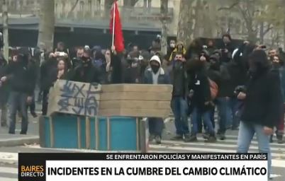 Cumbre por el Cambio Climático: enfrentamientos e incidentes
