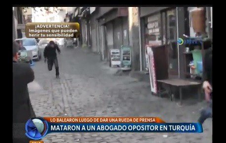 Mataron a un famoso abogado kurdo frente a periodistas