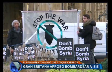 Gran Bretaña aprobó bombardear a ISIS