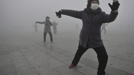 China lanzó su primera alerta roja por contaminación