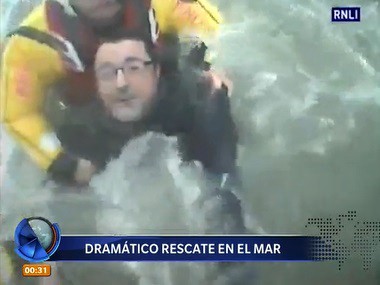 Rescate en el mar