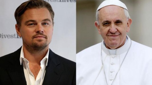 El Papa recibió a Leonardo DiCaprio por su compromiso con el medioambiente