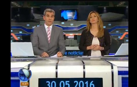 Telefe Noticias a las 13 / Bloque 1 / 30/05/2016