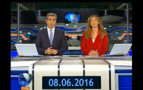 Telefe Noticias a las 13 / Bloque 1 / 08/06/2016