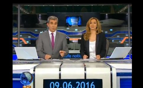 Telefe Noticias a las 13 / Bloque 1 / 09/06/2016
