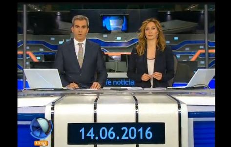 Telefe Noticias a las 13 / Bloque 1 / 14/06/2016
