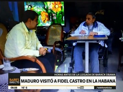 Maduro visitó a Fidel Castro en La Habana