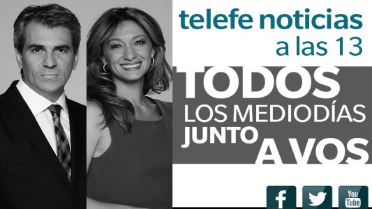 Telefe Noticias a las 13 - Bloque 2 - Lunes 11 de Julio de 2016