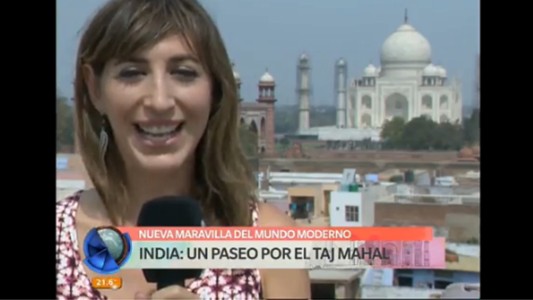 Telefe Noticias en la India: el Taj Mahal, un monumento al amor