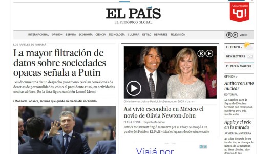 Cómo reflejó la prensa internacional el escándalo “Panamá Papers”