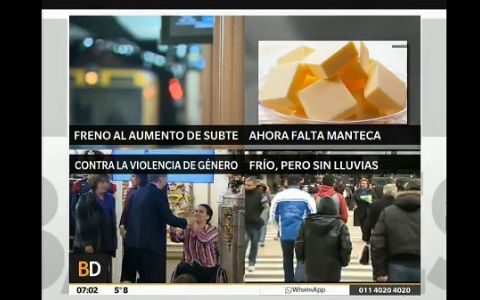 Baires Directo / Bloque 1 / 27/07/2016