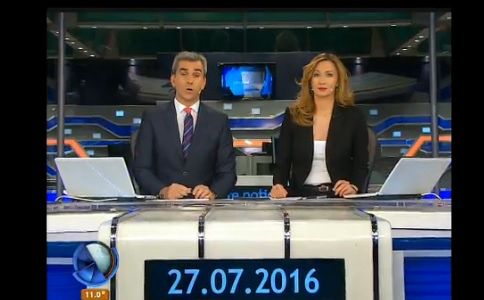 Telefe Noticias a las 13 / Bloque 1 / 27/06/2016