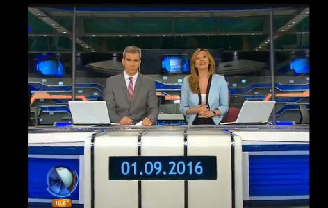 Telefe Noticias a las 13 / Bloque 1 / 01/09/2016