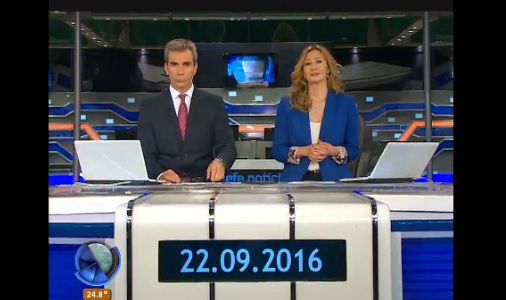 Telefe Noticias a las 13 / Bloque 1 / 22/09/2016