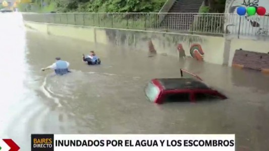 Inundaciones en el sudoeste de Alemania