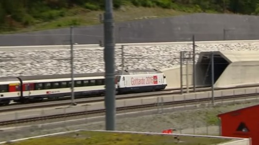 Suiza: inauguraron el túnel ferroviario más largo y profundo del mundo