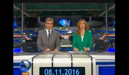 Telefe Noticias a las 13 / Bloque 1 / 08/11/2016