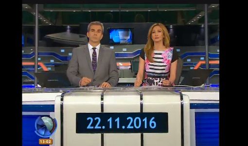 Telefe Noticias a las 13 / Bloque 1 / 22/11/2016