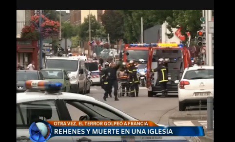 Francia: religiosa afirmó que los terroristas grabaron el crimen del sacerdote