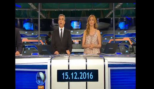 Telefe Noticias a las 13 / Bloque 1 / 15/12/2016