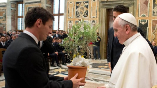 El Papa ya eligió entre Messi, Maradona y Pelé