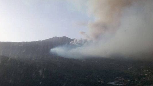 Así se vino abajo la montaña