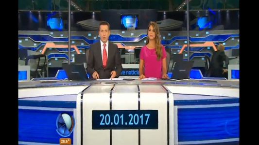 Telefe Noticias a las 13 / Bloque 1 / 20/01/2017