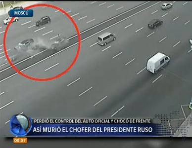 Así murió el chofer del presidente ruso