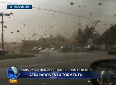 Tormenta con ráfagas de 170 kilómetros por hora