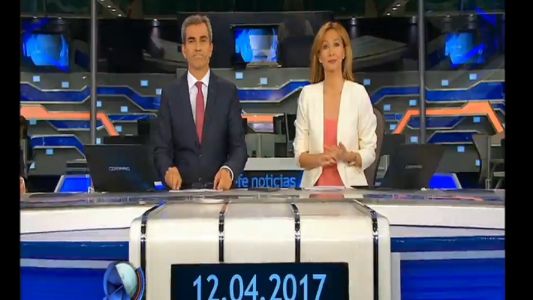 Telefe Noticias a las 12 / Bloque 1 / 12/04/2017