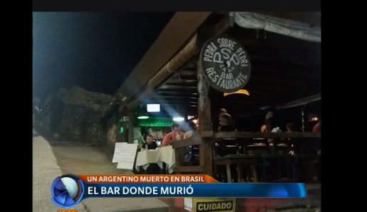 Este es el bar en el que murió un argentino durante una pelea