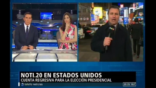 Noti.20 en Estados Unidos, a horas de la elección