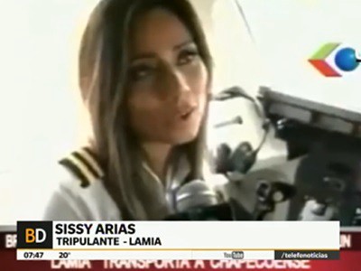 La última nota dentro del avión de Chapecoense