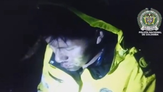 "¿Dónde estará mi tripulación?": el video del rescate de uno de los sobrevivientes del avión del Chapecoense