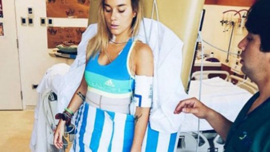 La joven modelo chilena que quedó parapléjica y ahora muestra su recuperación en las redes