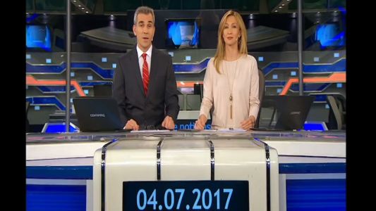 Telefe Noticias a las 12 / Bloque 1 / 04/07/2017