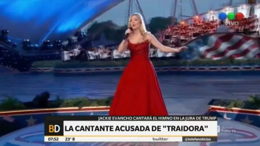 Jackie Evancho, la cantante de 16 años que cantará en la asunción de Trump, tildada de "traidora"
