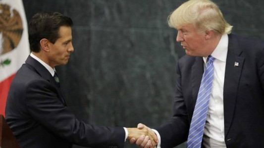 ¿Trump humilló al presidente de México?
