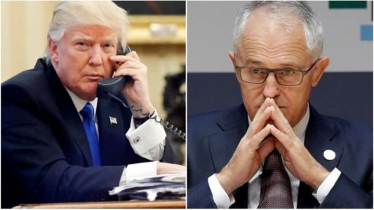 Trump desatado: le colgó el teléfono al Primer Ministro australiano